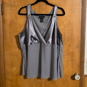 Lane Bryant Silver Top Sz 22/24